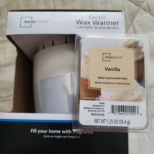 NEW Wax Warmer with Melts. Main Stays